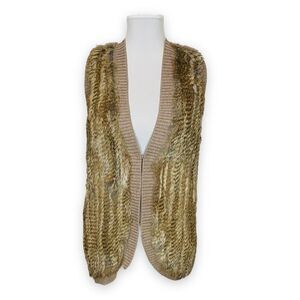 Joie Rabbit Fur Vest size Medium